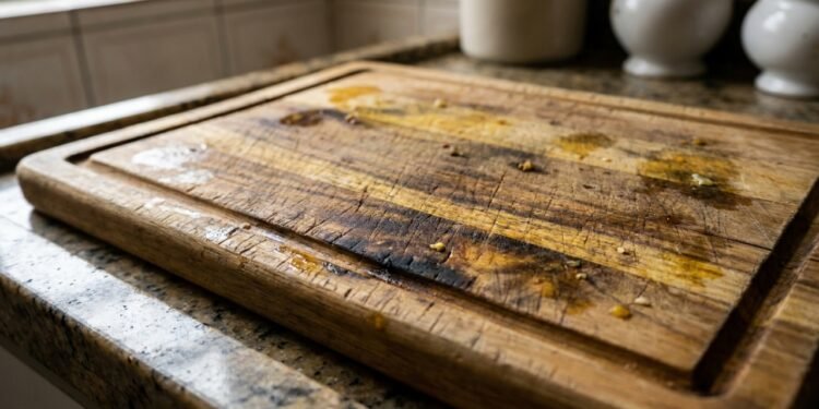 Tábuas de carne suja? O truque para remover manchas e odores usando apenas um ingrediente