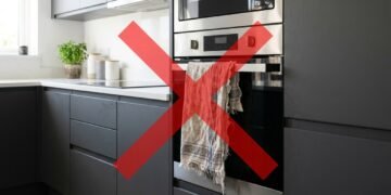Panos de prato pendurados na porta do forno estão fora de moda: a nova tendência é mais prática e elegante