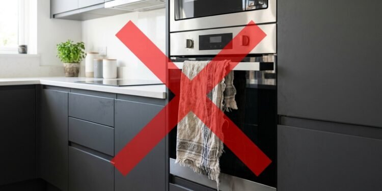 Panos de prato pendurados na porta do forno estão fora de moda: a nova tendência é mais prática e elegante