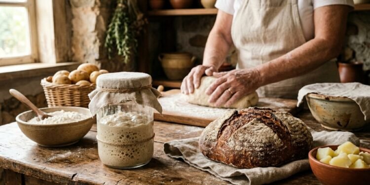 O método antigo que ensina a criar fermento vivo em casa e recuperar autonomia na cozinha