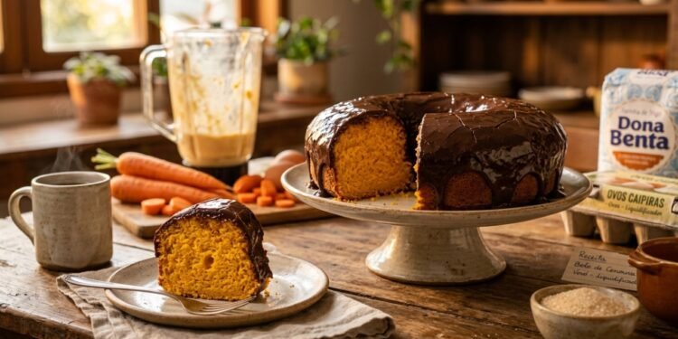 Aprenda o segredo do bolo de cenoura fofinho feito no liquidificador com dicas que fazem toda diferença no resultado