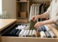 O método japonês de dobrar roupas e economizar espaço em armários pequenos