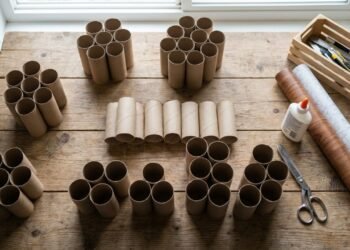 Com essa ideia genial, você pode reutilizar rolos de papel higiênico e manter sua cozinha mais organizada