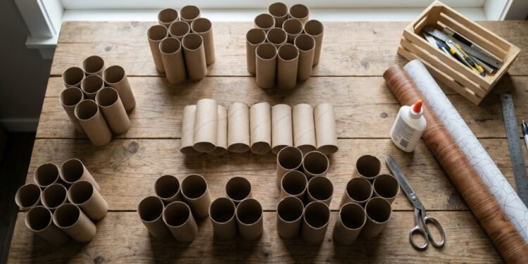 Com essa ideia genial, você pode reutilizar rolos de papel higiênico e manter sua cozinha mais organizada