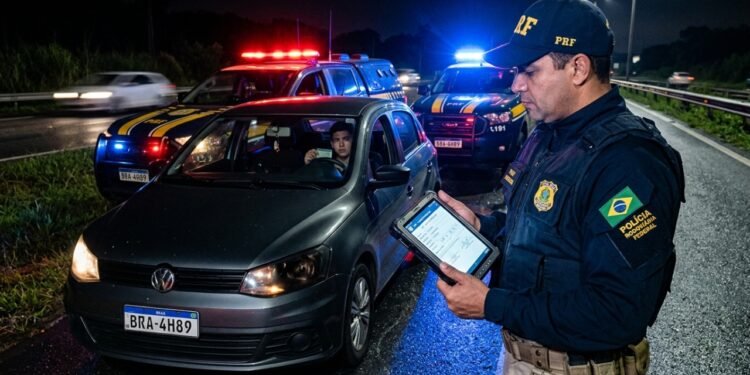 Motoristas podem levar multa de R$ 130 por falha simples no farol, alerta PRF