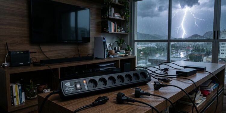 Evite usar este aparelho durante tempestades: entenda por que desligá-lo pode proteger sua casa e evitar prejuízos