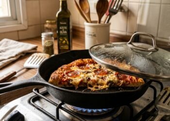 Nem forno nem micro-ondas: como reaquecer pizza para que fique crocante novamente