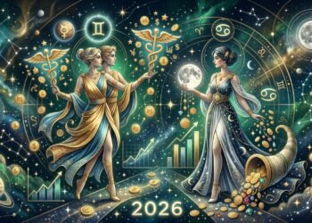 Nem Aquário nem Escorpião: os signos que ganharão mais dinheiro em 2026