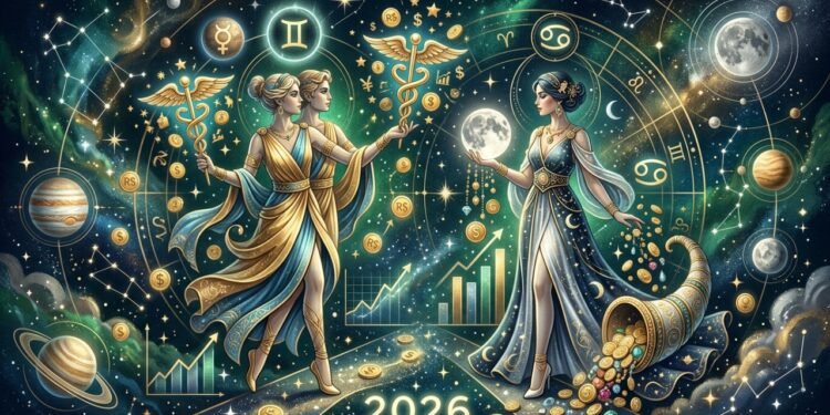 Nem Aquário nem Escorpião: os signos que ganharão mais dinheiro em 2026