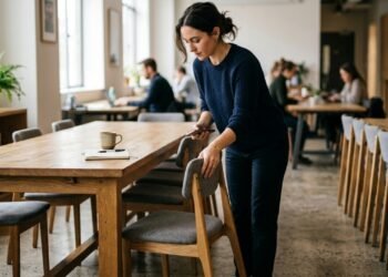 Arrumar a cadeira ao sair pode revelar traços da sua personalidade, segundo a psicologia