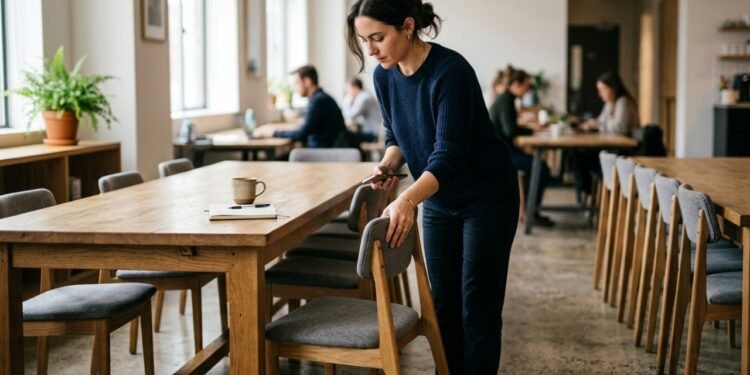 Arrumar a cadeira ao sair pode revelar traços da sua personalidade, segundo a psicologia