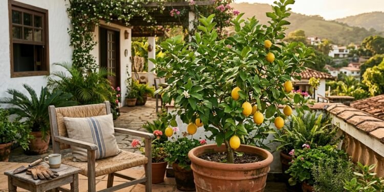 Perfeita para casas pequenas: a árvore dá frutos o ano todo, é fácil de cuidar e não cria raízes.