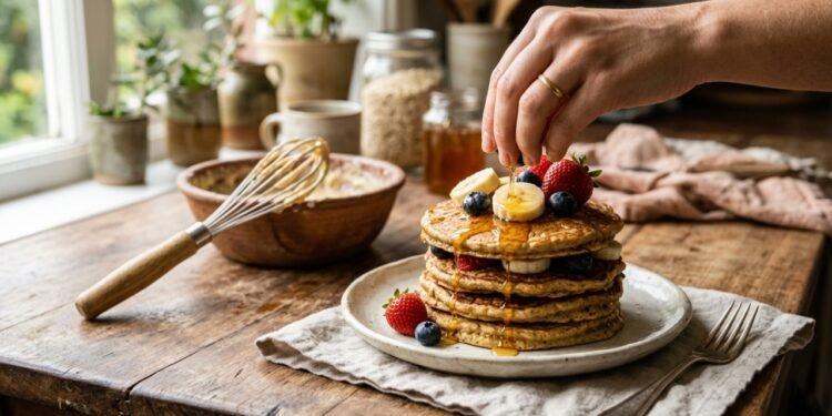 Surpreendentemente deliciosas: panquecas sem farinha muito fáceis de preparar