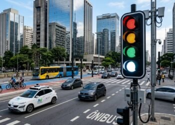 Luz branca nos semáforos pode mudar o trânsito: entenda para que serve essa novidade