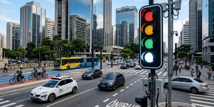 Luz branca nos semáforos pode mudar o trânsito: entenda para que serve essa novidade