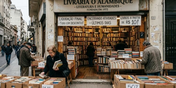 Livraria histórica fecha as portas e liquida seu acervo de livros a preços incríveis