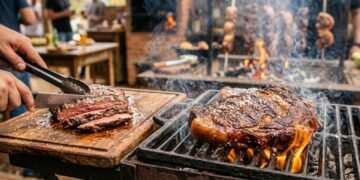 Seu churrasco pode melhorar muito ao ajustar o momento do sal e este método mostra como fazer isso na prática