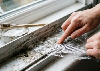 Colocar bicarbonato de sódio e papel filme nos trilhos das janelas: o que faz e por que é recomendado