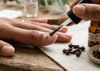 Esta infusão potente de nutrientes protege suas unhas durante as atividades domésticas comuns