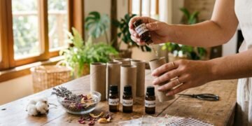 Guarde os tubos de papel higiênico e transforme-os em aromatizadores de ambiente baratos para sua casa