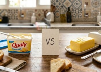 Manteiga ou margarina: entenda a diferença e saiba qual escolher para sabor, textura e preparo ideal