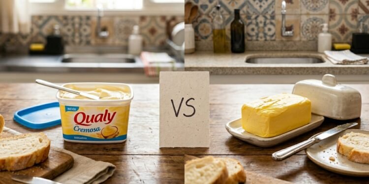 Manteiga ou margarina: entenda a diferença e saiba qual escolher para sabor, textura e preparo ideal