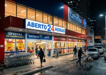 Carrefour implementa um sistema inovador para que os clientes possam fazer compras a qualquer hora do dia