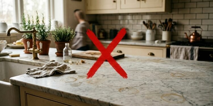 Adeus ao mármore: a nova tendência mais elegante e prática para cozinhas e banheiros em 2026