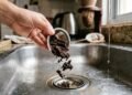 Jogar borra de café usada na pia da cozinha: para que serve e por que é uma boa ideia