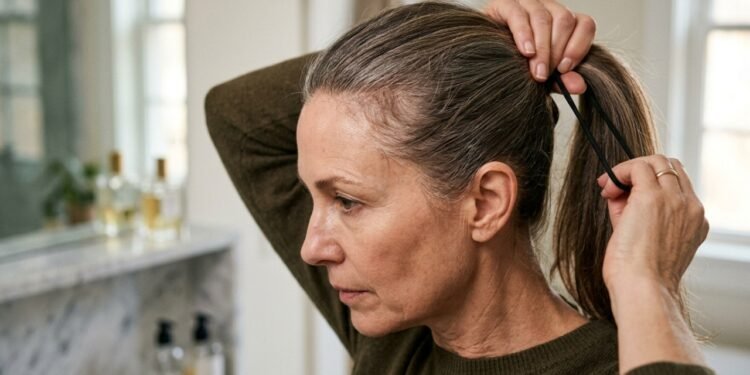 Cabeleireiros alertam: “O uso contínuo de elásticos apertados pode causar quebra e afinamento dos fios”