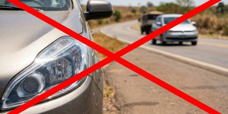 Nova regra do farol ainda faz motoristas levarem multa de R$ 130 por erro comum