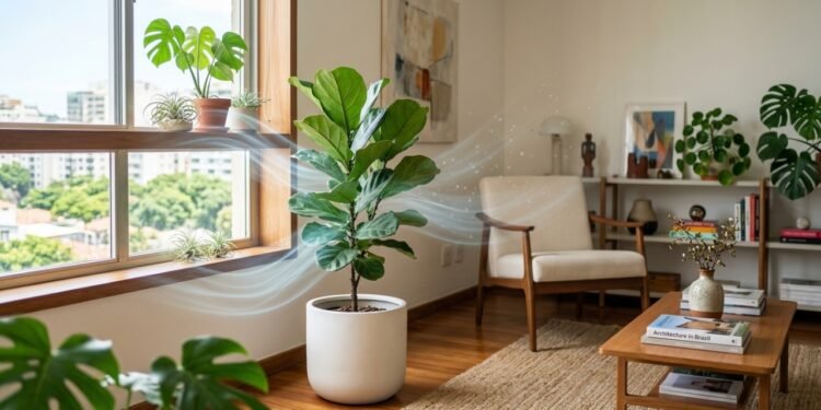 A "superplanta" purifica o ar interno 30 vezes mais eficazmente do que outras plantas