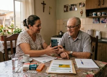 Ajuda financeira de R$ 810,50 pode ser liberada para quem cuida de idoso se entrar na regra de renda