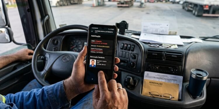 Multa automática de R$ 1.467,35 em 2026 para quem não renovar o exame da CNH