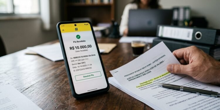 Justiça condena mulher a devolver R$ 10 mil de Pix por engano e isenta banco de falha na transferência