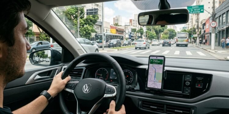 Motoristas que usam suporte para celular precisam de atenção às regras para evitar multas