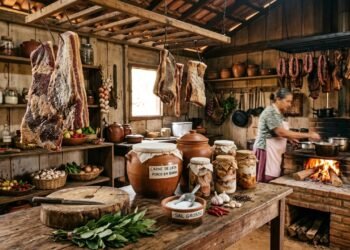 O jeito antigo de conservar carne ainda impressiona pela inteligência e pela eficiência
