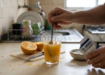 Mistura com sal amargo e laranja: o que é verdade e o que é exagero