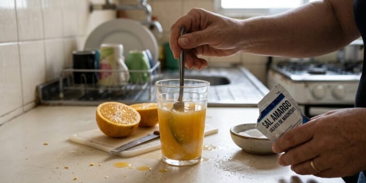 Mistura com sal amargo e laranja: o que é verdade e o que é exagero