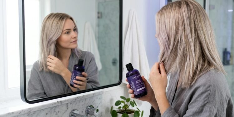 Quanto tempo esperar para usar shampoo roxo depois de pintar o cabelo?