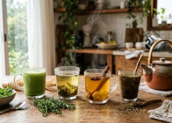 Como começar o dia sem a tremedeira do café, três chás para iniciar a manhã com energia