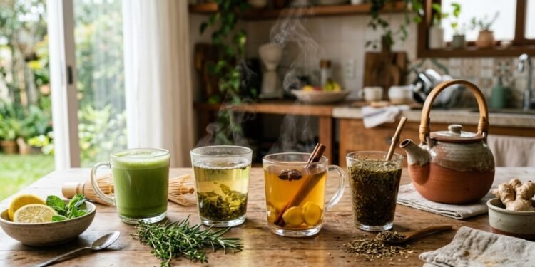 Como começar o dia sem a tremedeira do café, três chás para iniciar a manhã com energia