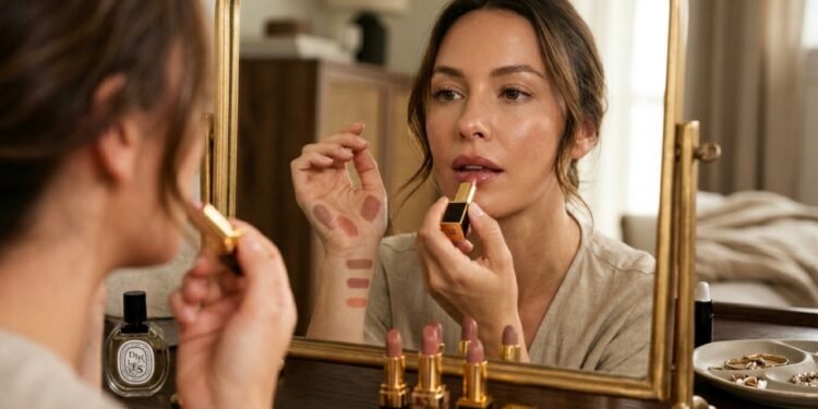 Adeus a boca sem graça, o truque do subtom para usar batom nude sem ficar com a boca apagada