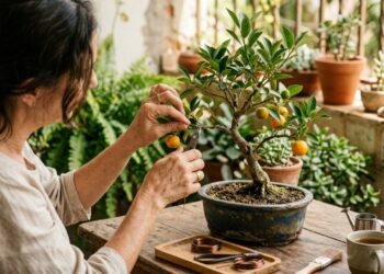 A técnica milenar para transformar árvores gigantes em miniaturas que encantam e perfumam o ambiente doméstico