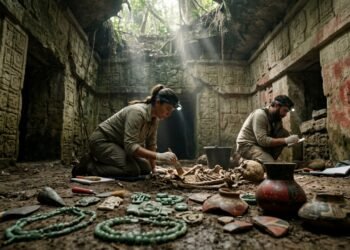 Arqueólogos encontram tumba real maia e revelam detalhes surpreendentes da antiga civilização