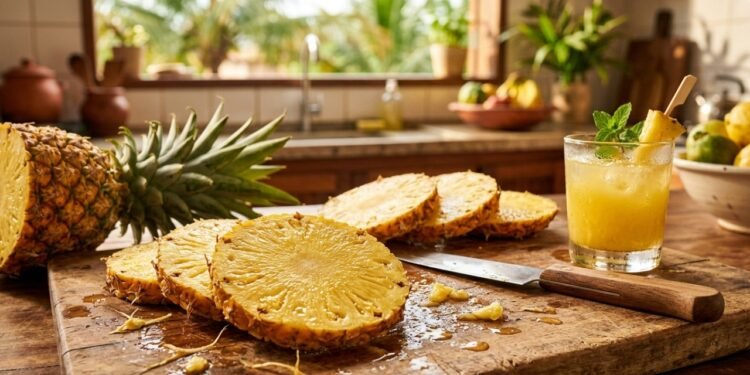 Da fruta ao suco, como o consumo de abacaxi todos os dias transforma sua saúde corporal