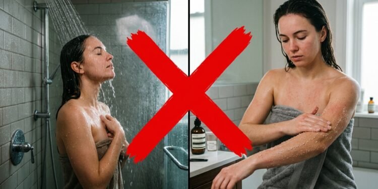 Nem banho quente nem esfoliante caro, a frequência que mantém a barreira de proteção da pele intacta