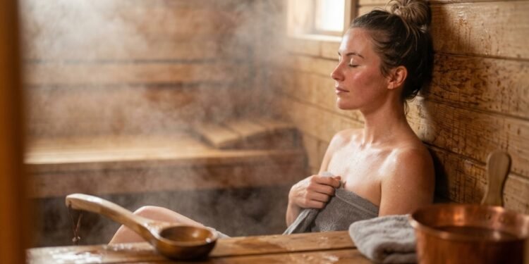 O efeito fascinante do calor na pele, como a sauna auxilia na limpeza dos poros