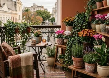 Diga adeus à varanda sem plantas: 5 ideias elegantes e modernas para adicionar verde no outono