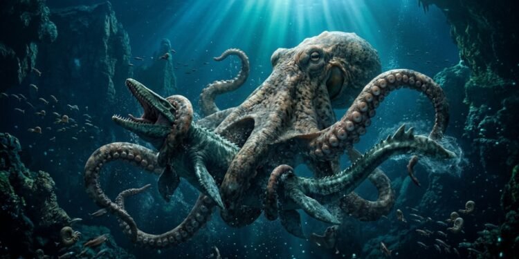O monstro com mais de 20 metros pode ter sido o maior predador dos oceanos